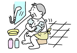 入浴のイラスト