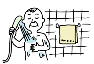 入浴のイラスト